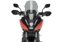Windshield Puig touring screen 465 x 375 mm with general operating permit for Honda NC750X, NC750X DCT model year 2025 - 2026