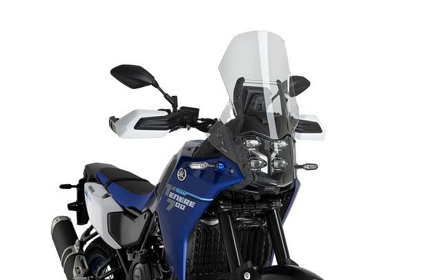 Windschild Puig Touringscheibe 550 x 360 mm mit ABE für Yamaha Tenere 700, Tenere 700 Rally Edition Bj. 2025 - 2026