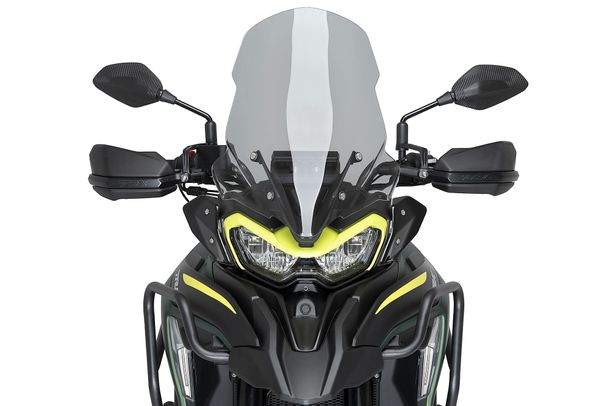 Windschild Puig Touringscheibe 538 x 365 mm mit ABE für Benelli TRK 702, TRK 702 X Bj. 2023 - 2026