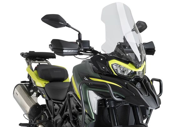 Windschild Puig Touringscheibe 538 x 365 mm mit ABE für Benelli TRK 702, TRK 702 X Bj. 2023 - 2026
