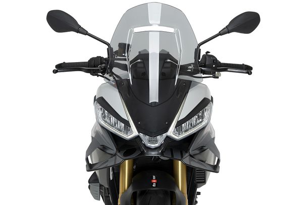 Windschild Puig Touringscheibe 535 x 370 mm für Aprilia Tuono V4 1100 Factory, Tuono V4 1100 Bj. 2025 - 2026