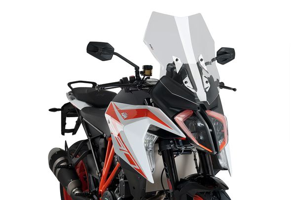 Windschild Puig Touringscheibe 540 x 420 mm mit ABE für KTM 1290 Superduke GT Bj. 2019 - 2025