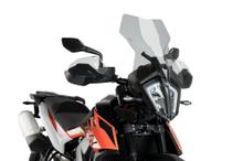 Větrolam Puig Touringscheibe 525 x 385 mm s ABE pro KTM 890 Adventure R Rally, 790 Adventure R, 790 Adventure r. v. 2019 - 2025