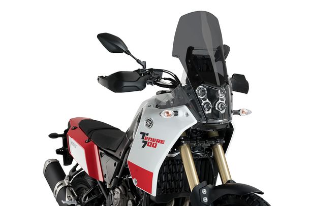Windschild Puig Touringscheibe 415 x 310 mm mit ABE für Yamaha TENERE 700, TENERE 700 RALLY EDITION, u.a. (Bj. 2019 - 2025)