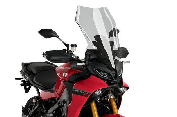 Windschild Puig Touringscheibe 645 x 445 mm mit ABE für Yamaha Tracer 9, Tracer 9 GT, Tracer 900, Tracer 900 GT Bj. 2018 - 2024