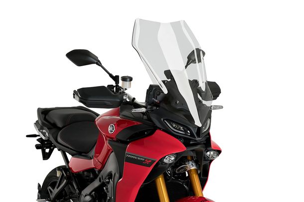 Windschild Puig Touringscheibe 645 x 445 mm mit ABE für Yamaha Tracer 9, Tracer 9 GT, Tracer 900, Tracer 900 GT Bj. 2018 - 2024