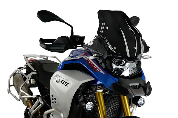 Windschild Puig Touringscheibe 410 x 365 mm mit ABE für BMW F750GS, F850GS, F850GS Adventure Bj. 2018 - 2024