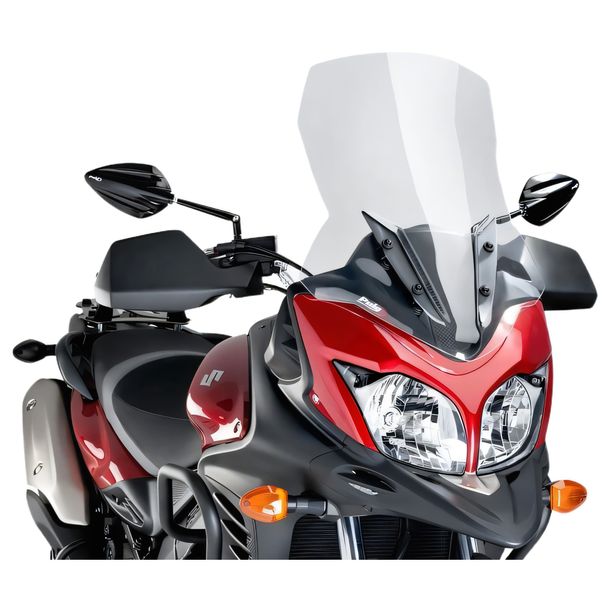Windschild Puig Touringscheibe mit ABE für Suzuki DL650 V-STROM, DL650XT V-STROM Bj. 2012 - 2016
