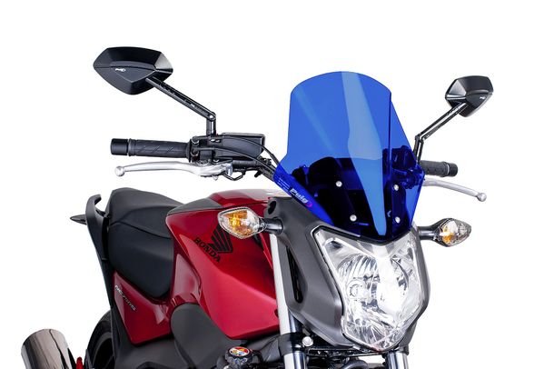 Windschild Puig Touringscheibe mit ABE für Honda NC700S, NC750S, NC750SD (Bj. 2012 - 2020)