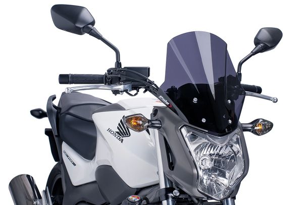 Windschild Puig Touringscheibe mit ABE für Honda NC750S, NC750SD, NC700S Bj. 2012 - 2020