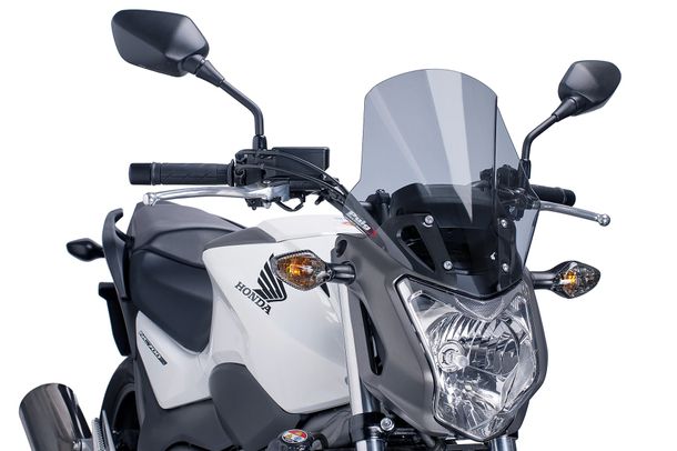 Windschild Puig Touringscheibe mit ABE für Honda NC750S, NC750SD, NC700S Bj. 2012 - 2020