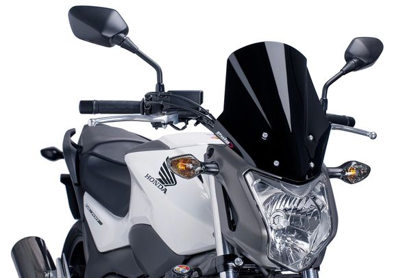 Windschild Puig Touringscheibe mit ABE für Honda NC750S, NC750SD, NC700S Bj. 2012 - 2020