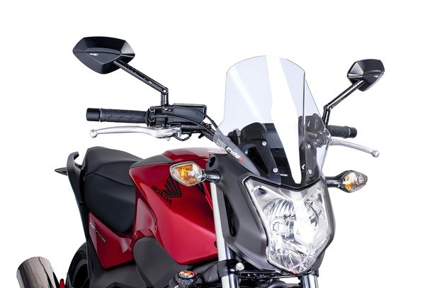 Windschild Puig Touringscheibe mit ABE für Honda NC750S, NC750SD, NC700S Bj. 2012 - 2020