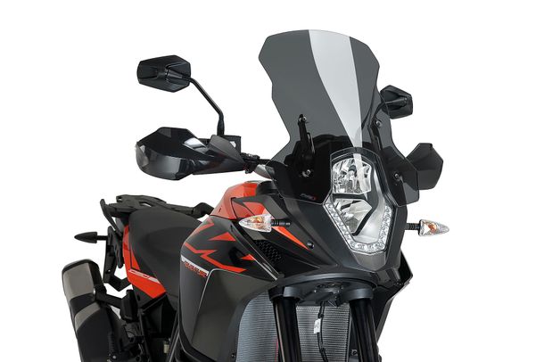 Parabrezza Puig Touringscheibe con omologazione ABE per KTM 1090 Adventure, 1090 Adventure R, 1190 Adventure R anno 2013 - 2023
