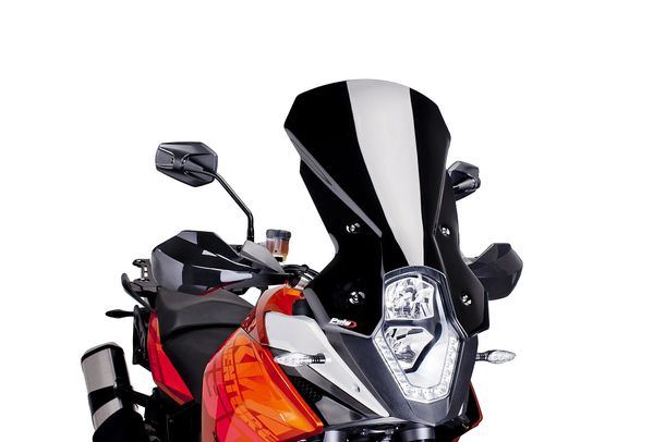 Windschild Puig Touringscheibe mit ABE für Ktm 1190 Adventure R, 1190 Adventure, 1050 Adventure, u.a. (Bj. 2013 - 2023)