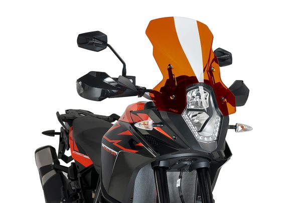 Windschild Puig Touringscheibe mit ABE für KTM 1090 Adventure, 1090 Adventure R, 1190 Adventure R Bj. 2013 - 2023