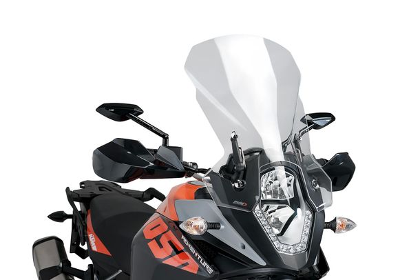Windschild Puig Touringscheibe mit ABE für KTM 1090 Adventure, 1090 Adventure R, 1190 Adventure R Bj. 2013 - 2023
