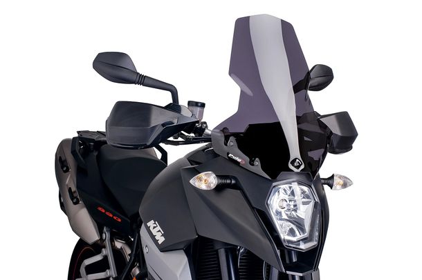 Windschild Puig Touringscheibe mit ABE für Ktm 990 SUPERMOTO T (Bj. 2009 - 2012)