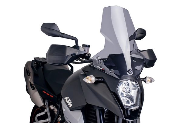 Windschild Puig Touringscheibe mit ABE für KTM 990 Supermoto T Bj. 2009 - 2012