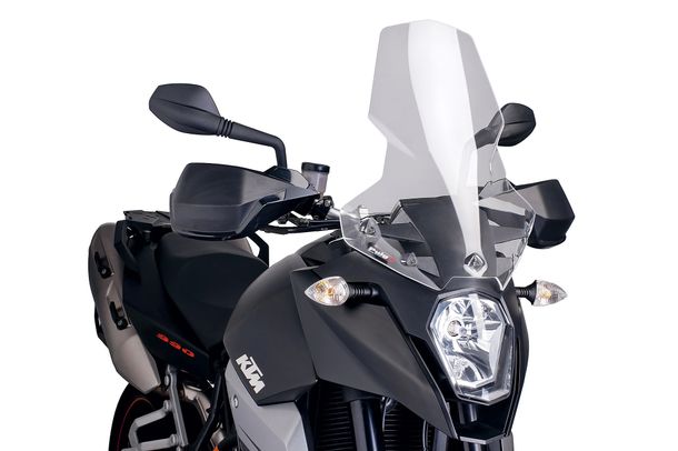 Windschild Puig Touringscheibe mit ABE für KTM 990 Supermoto T Bj. 2009 - 2012
