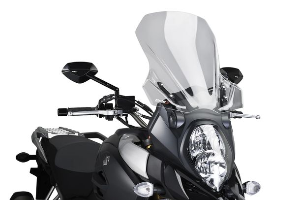 Windschild Puig Touringscheibe mit ABE für Suzuki DL1000 V-STROM, DL1000XT V-STROM Bj. 2014 - 2019