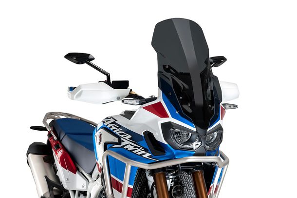Windschild Puig Touringscheibe mit ABE für Honda CRF1000L AFRICA TWIN, CRF1000L AFRICA TWIN ADVENTURE SPORTS (Bj. 2016 - 2019)