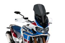 Pare-brise Puig Touringscheibe avec ABE pour Honda CRF1000L Africa Twin, CRF1000L Africa Twin Adventure Sports année 2016 - 2019