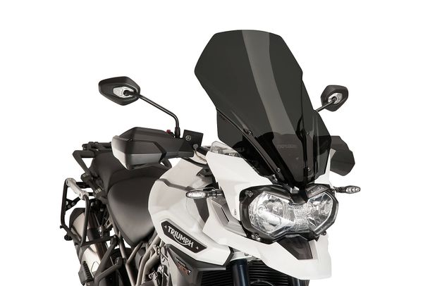 Windschild Puig Touringscheibe mit ABE für Triumph TIGER EXPLORER XC, TIGER EXPLORER XR, TIGER EXPLORER XRX, u.a. (Bj. 2016 - 2017)
