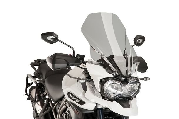Windschild Puig Touringscheibe mit ABE für Triumph Tiger Explorer XC, Tiger Explorer XR, Tiger Explorer XRX Bj. 2016 - 2017