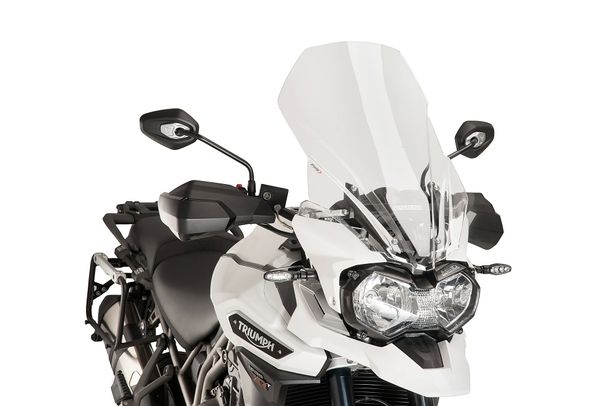Windschild Puig Touringscheibe mit ABE für Triumph Tiger Explorer XC, Tiger Explorer XR, Tiger Explorer XRX Bj. 2016 - 2017