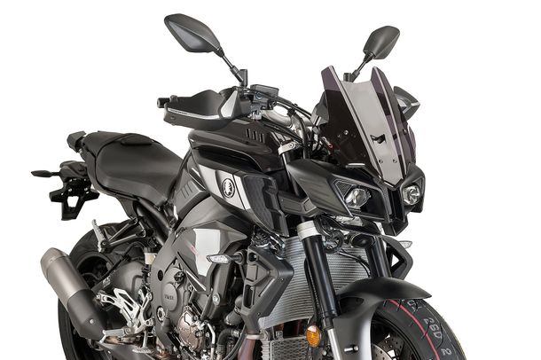 Windschild Puig Touringscheibe mit ABE für Yamaha MT-10, MT-10 SP Bj. 2016 - 2021