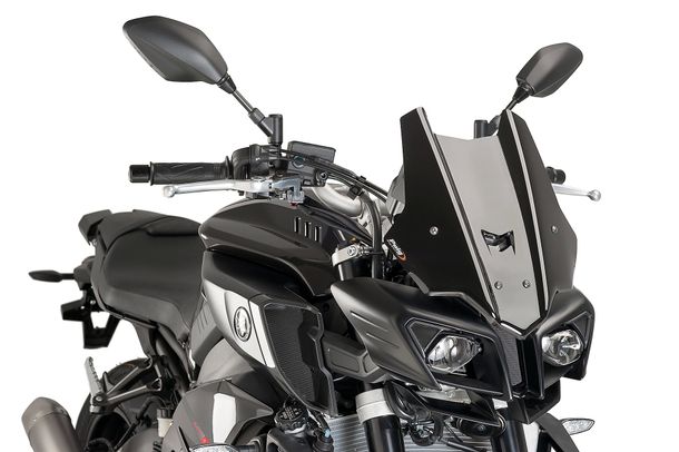 Windschild Puig Touringscheibe mit ABE für Yamaha MT-10, MT-10 SP Bj. 2016 - 2021