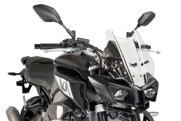 Windschild Puig Touringscheibe mit ABE für Yamaha MT-10, MT-10 SP Bj. 2016 - 2021