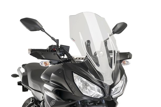 Windschild Puig Touringscheibe mit ABE für Yamaha MT-07 Tracer, Tracer 700, Tracer 700 GT Bj. 2016 - 2019