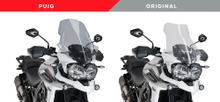 Windschild Puig Touringscheibe 620 x 495 mm mit ABE für Triumph Tiger Explorer XCX, Tiger Explorer XCA Bj. 2018 - 2021