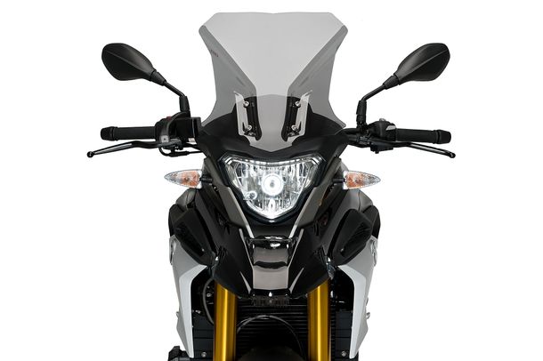 Windschild Puig Touringscheibe 430 x 340 mm mit ABE für BMW G310GS Bj. 2017 - 2026