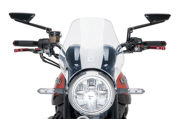 Windschild Puig Naked mit ABE für Kawasaki Z900RS, Z900RS SE Bj. 2018 - 2026