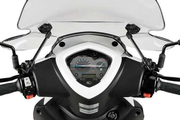 Windschild Puig City Touring mit ABE für Kymco Agility 50 City 4T, Agility 125 City Bj. 2020 - 2026
