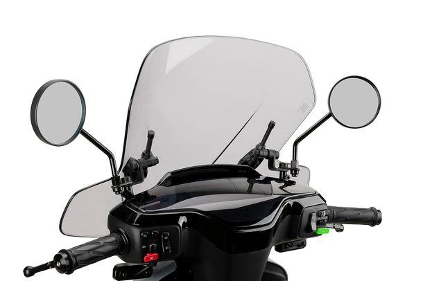 Windschild Puig City Touring mit ABE für Niu MQI GT EVO, MQI GT, MQI + Sport