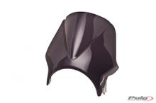 Windscherm Puig Windy met ABE voor Honda CBF250, Triumph Bonneville, Suzuki GN250, Kawasaki W800, Yamaha SR500, Cagiva Raptor 125, Moto Guzzi V7 III Stone 750, Royal Enfield Continental GT 650, Ducati
