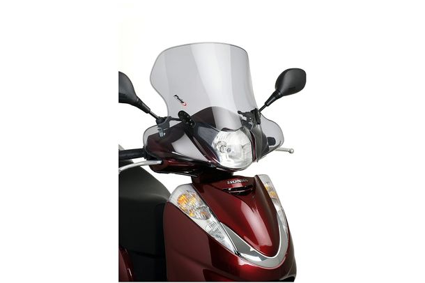 Windschild Puig City Touring mit ABE für Honda SH 300i, SH 300i E3 Bj. 2007 - 2017