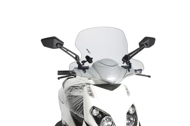 Windschild Puig City Touring mit ABE für Aprilia Sportcity ONE 125, Sportcity ONE 50 Bj. 2008 - 2023