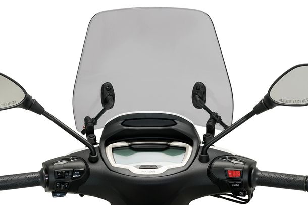 Windschild Puig Trafic mit ABE für Piaggio Beverly 300 S, Beverly 300, Beverly 300 IE, Beverly 310 Bj. 2022 - 2026
