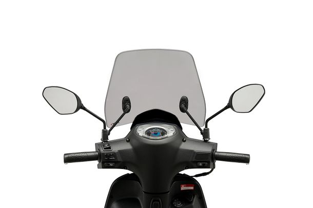Windschild Puig Trafic mit ABE für Sym SYMPHONY CARGO 50 ie 4T AC E5, u.a. (Bj. 2021 - 2026)