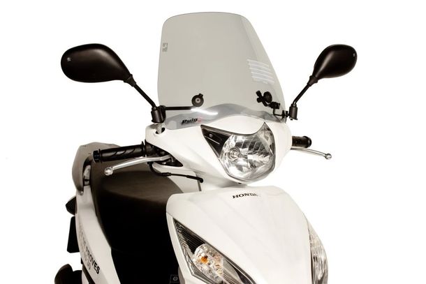 Windschild Puig Trafic mit ABE für Honda VISION 110, VISION 50i 4T 14p, VISION 50i 4T 16p, u.a. (Bj. 2011 - 2023)