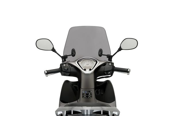 Windschild Puig Trafic mit ABE für Honda SH MODE 125 (Bj. 2021 - 2025)