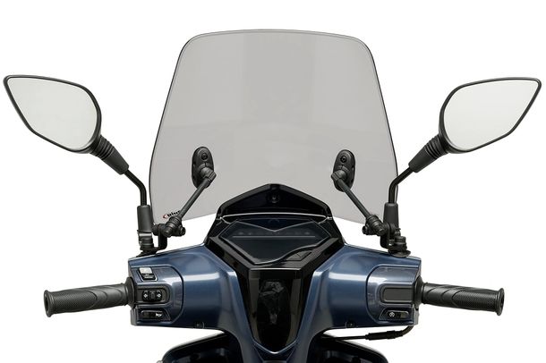 Windschild Puig Trafic mit ABE für Sym SYMPHONY 125 ie ST 4T AC E5, SYMPHONY 125 ie ST 4T LC E5, u.a. (Bj. 2021 - 2025)
