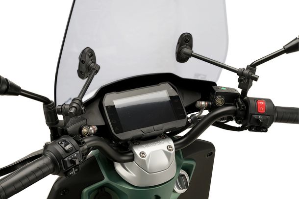 Windschild Puig Trafic mit ABE für Piaggio 1 (Bj. 2022 - 2026)
