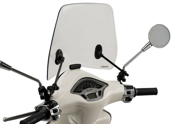 Windschild Puig Trafic mit ABE für Vespa Primavera 125, Primavera 50, Primavera 50 S Iget Bj. 2014 - 2026
