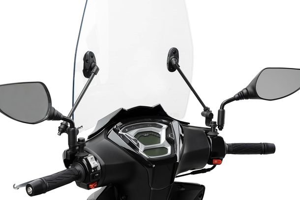 Windschild Puig Trafic mit ABE für Kymco Agility S 125I CBS E5
